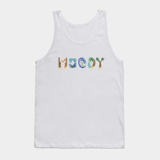 Moody Personalized Beach Art Tank Top